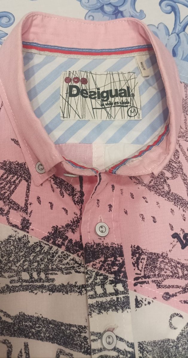 Camisa Desigual Talla M Slim