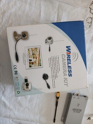 Cámara Espía Inalámbrica con Receptor AV