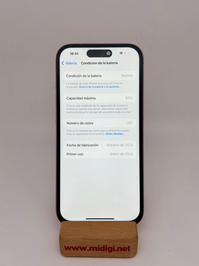 iPhone 15 128GB Rosa