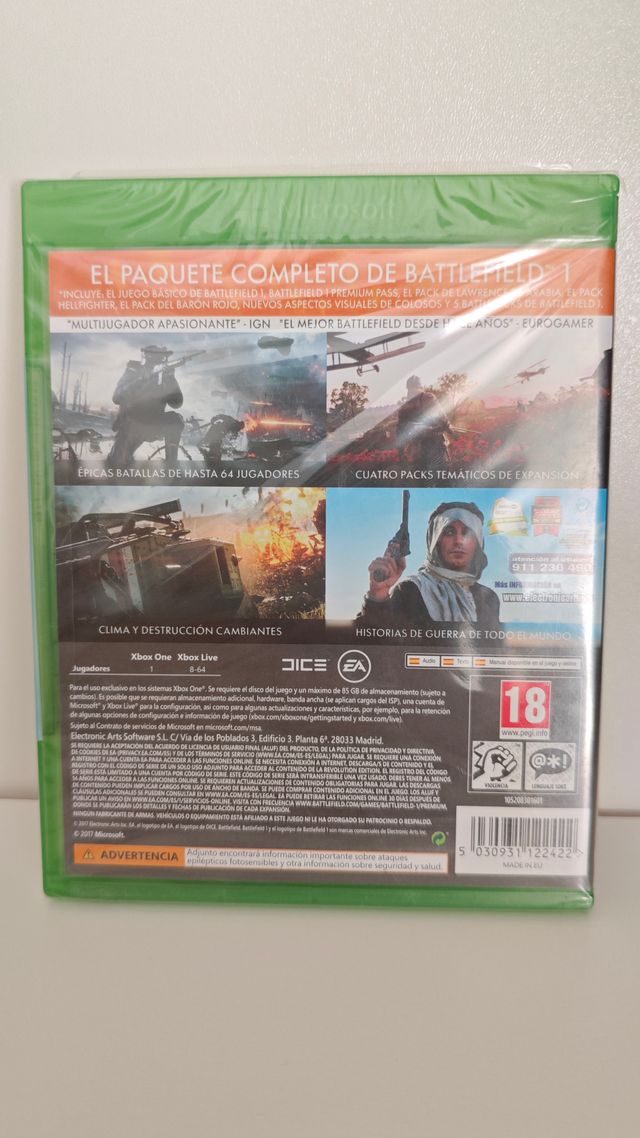 Battlefield Revolution Xbox One Precintado PAL ESP