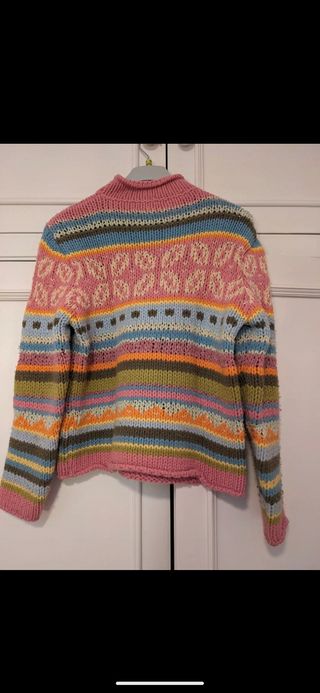 Jersey Benetton multicolor mujer