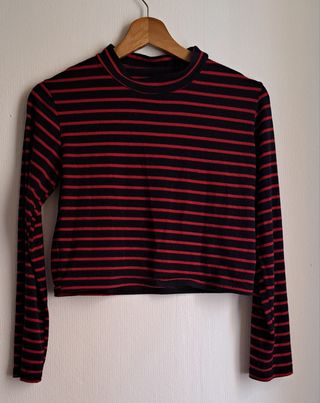 Jersey cuello redondo mujer