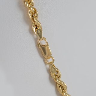 Cadena cordón oro 18k 750 50cm
