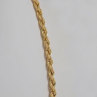 Cadena cordón oro 18k 750 50cm