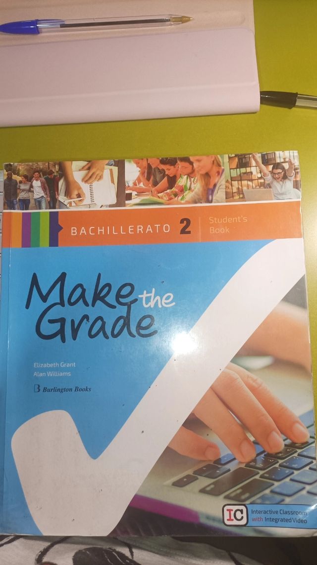 libro inglés segundo bachillerato