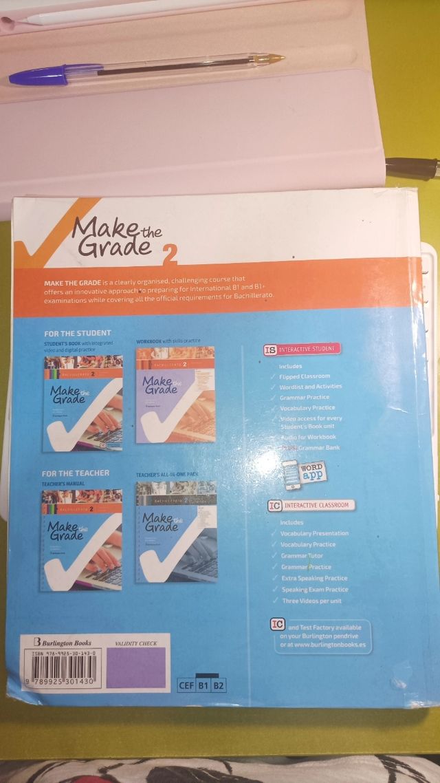 libro inglés segundo bachillerato