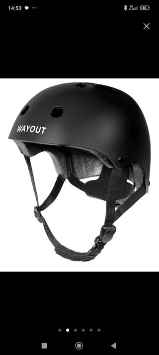 Casco WAYOUT Negro
Talla M
Bicicleta, patín