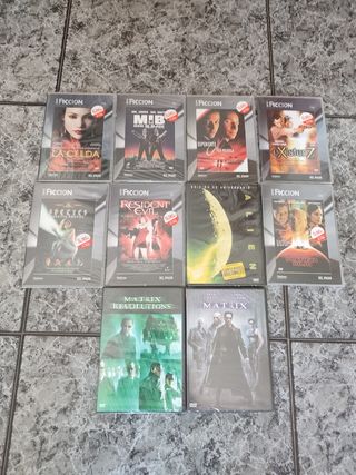 Lote Películas DVD Ciencia Ficción (Alien, Matrix)