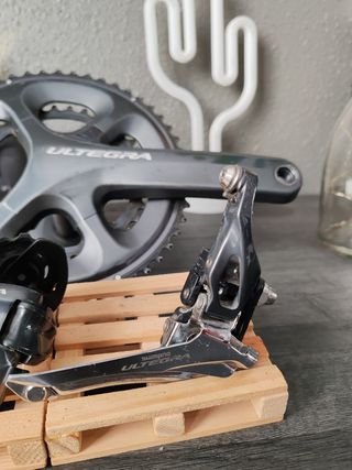 Juego bielas + desviadores Shimano Ultegra
