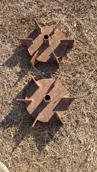 Ruedas de hierro para maquinaria