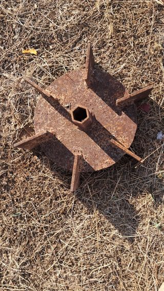 Ruedas de hierro para maquinaria