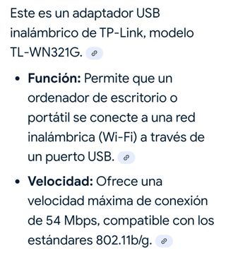 Adaptador USB TP-LINK TL-WN321G