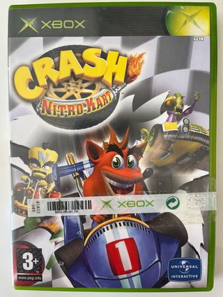 Crash Nitro Kart con Manual Xbox