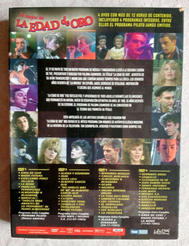 Caja 4 DVD La Edad de Oro