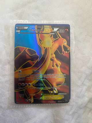 Cartas Pokémon Zekrom EX y Charizard Ex