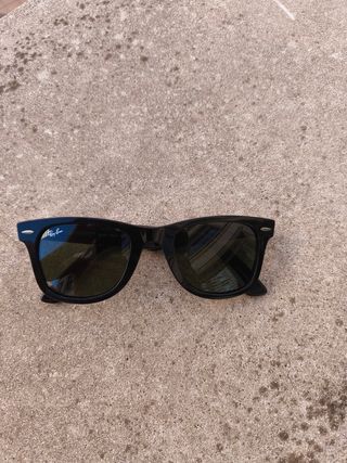 Gafas de Sol Ray-Ban Wayfarer Negras Nuevas.
