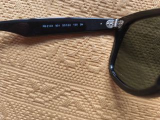Gafas de Sol Ray-Ban Wayfarer Negras Nuevas.
