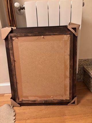 2 Marcos de madera hechos a mano
