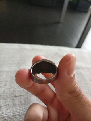 Anillo Plata Hombre Ancla