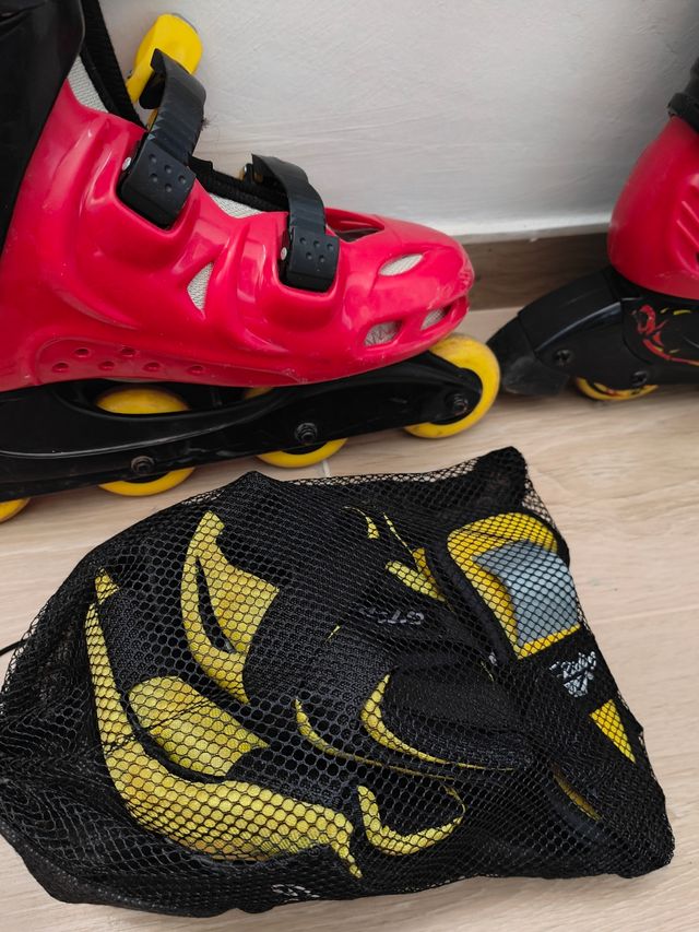 Pattini in linea a rotelle