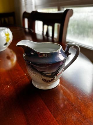 Juego de té de porcelana dragón
