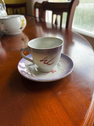 Juego de té de porcelana dragón