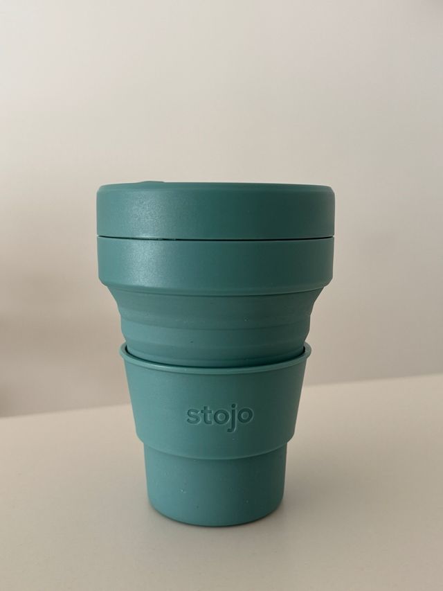 Taza Plegable Stojo Teal