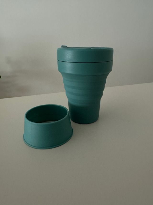 Taza Plegable Stojo Teal