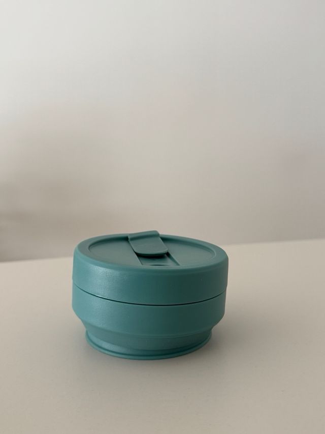 Taza Plegable Stojo Teal