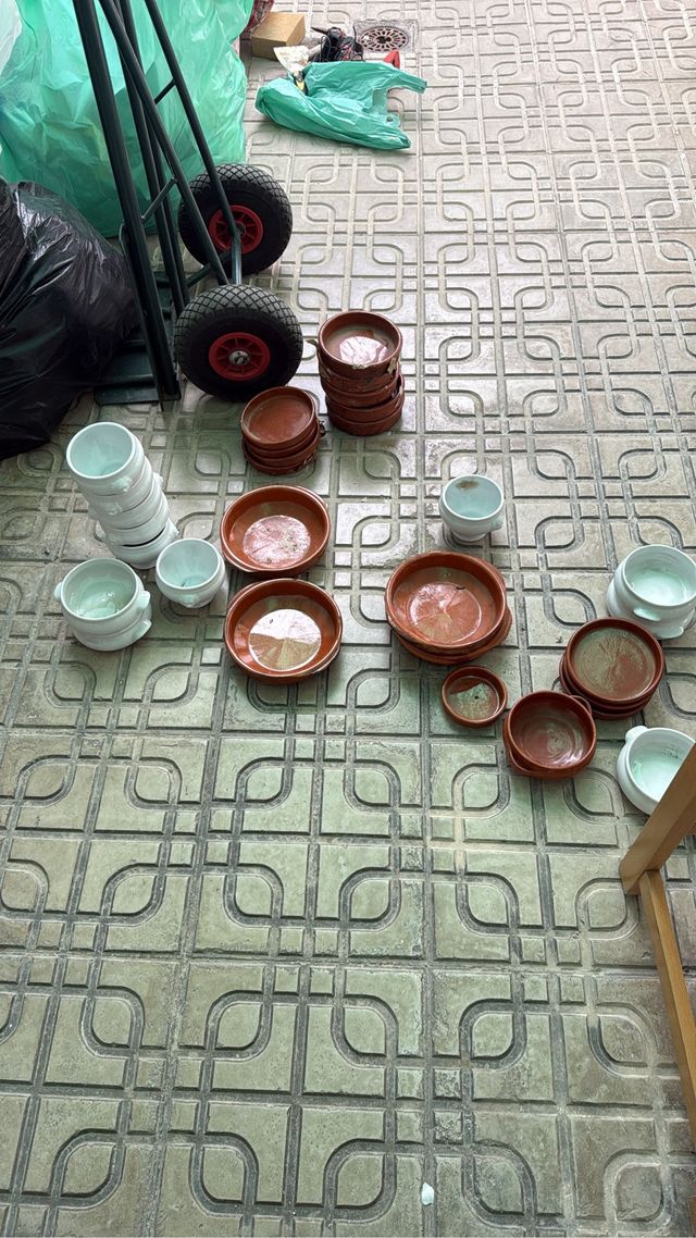 Cazuela de barro ovalada