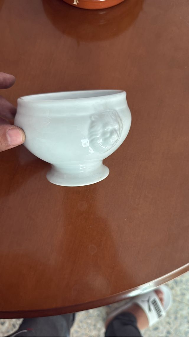 Cazuela de barro ovalada