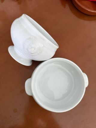 Cazuela de barro ovalada