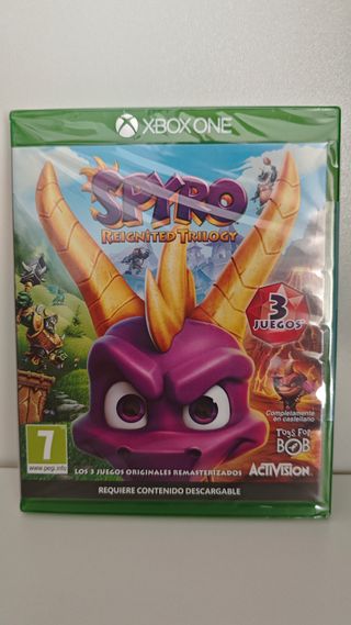 Spyro Reignited Trilogy Xbox One Precintado