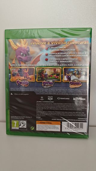 Spyro Reignited Trilogy Xbox One Precintado