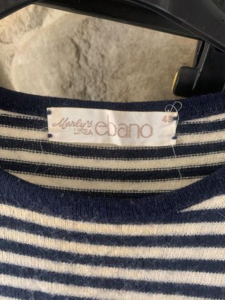 Gilet lana Iceberg righe rosse stelle