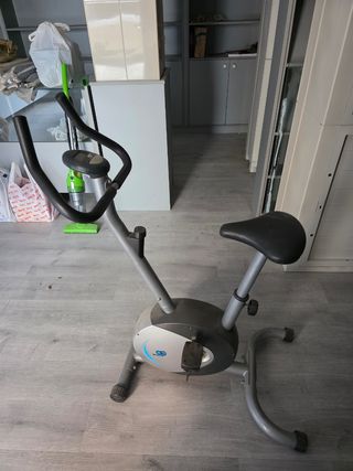 Bicicleta Estática Gris