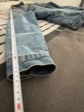 Cazadora vaquera Zara con forro de borreguito