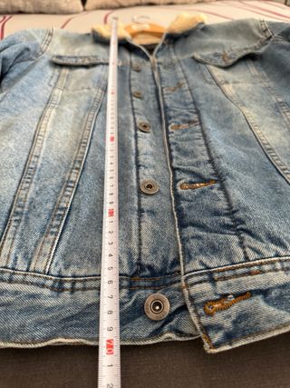 Cazadora vaquera Zara con forro de borreguito
