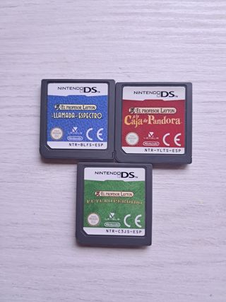 Pacchetto giochi Professor Layton per Nintendo DS