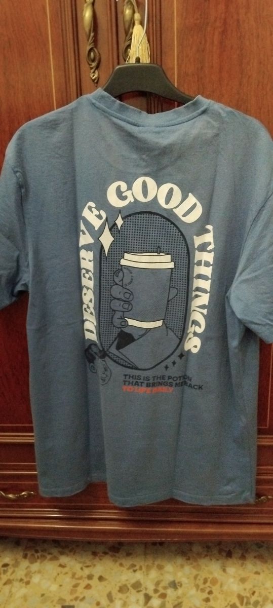 Camiseta Springfield Azul