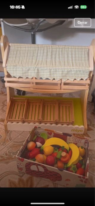 Supermercado de juguete para niños