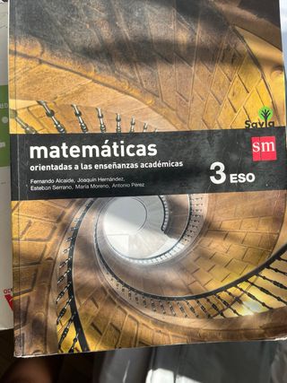 Matemáticas orientadas a las enseñanzas académi...
