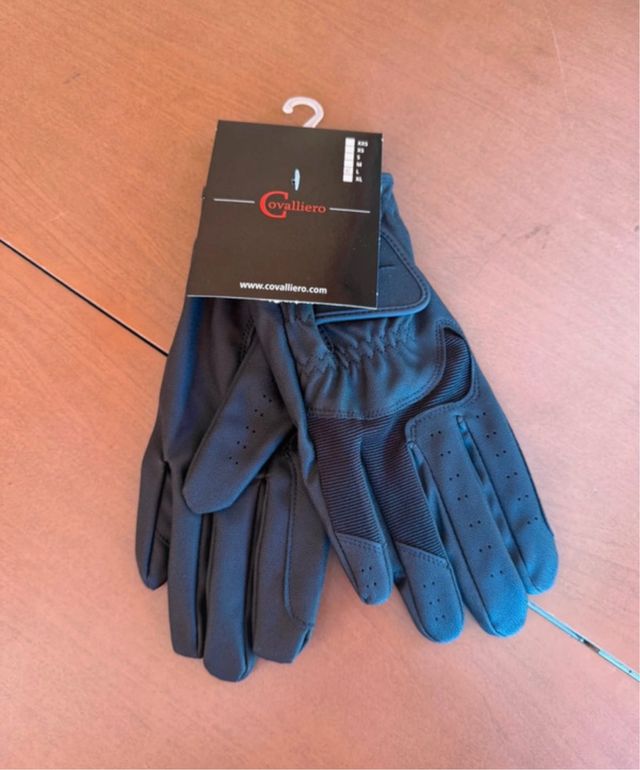 Guanti da equitazione neri