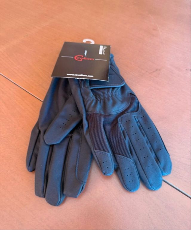 Guanti da equitazione neri