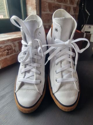 Botines Converse All Star Piel Talla 37.5