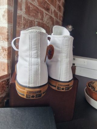 Botines Converse All Star Piel Talla 37.5