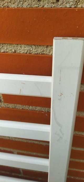 Cuna Ikea  Blanca, para entrar y salir.