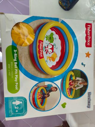 Piscina Hinchable Fisher-Price 3 Anillos
