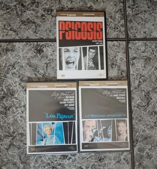 Colección 3 Películas DVD Alfred Hitchcock