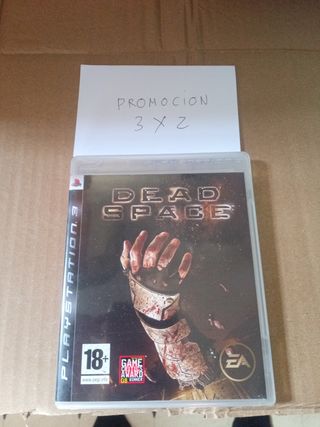 3x2 Dead Space PS3 (Solo francés)